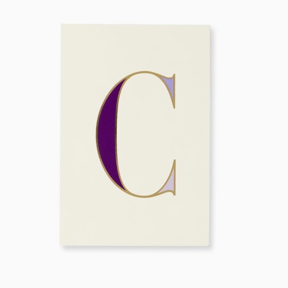 Kate Spade Initial “C” Desktop Memo Notepad - Picture 1 of 7